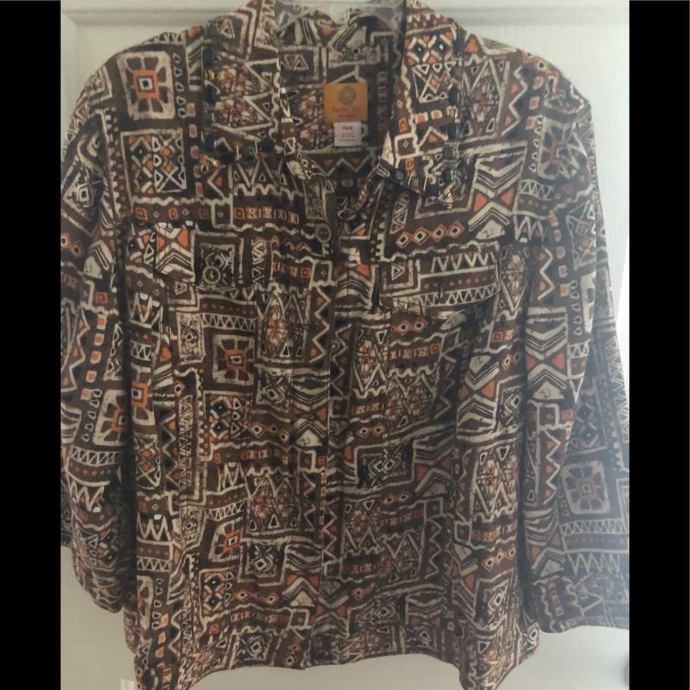 Ruby Rd Woman 16W embellished jacket